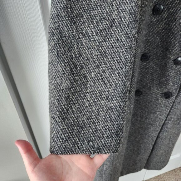 Forecaster of Boston Double Breasted 100% Wool Trench Coat - Picture 8 of 11